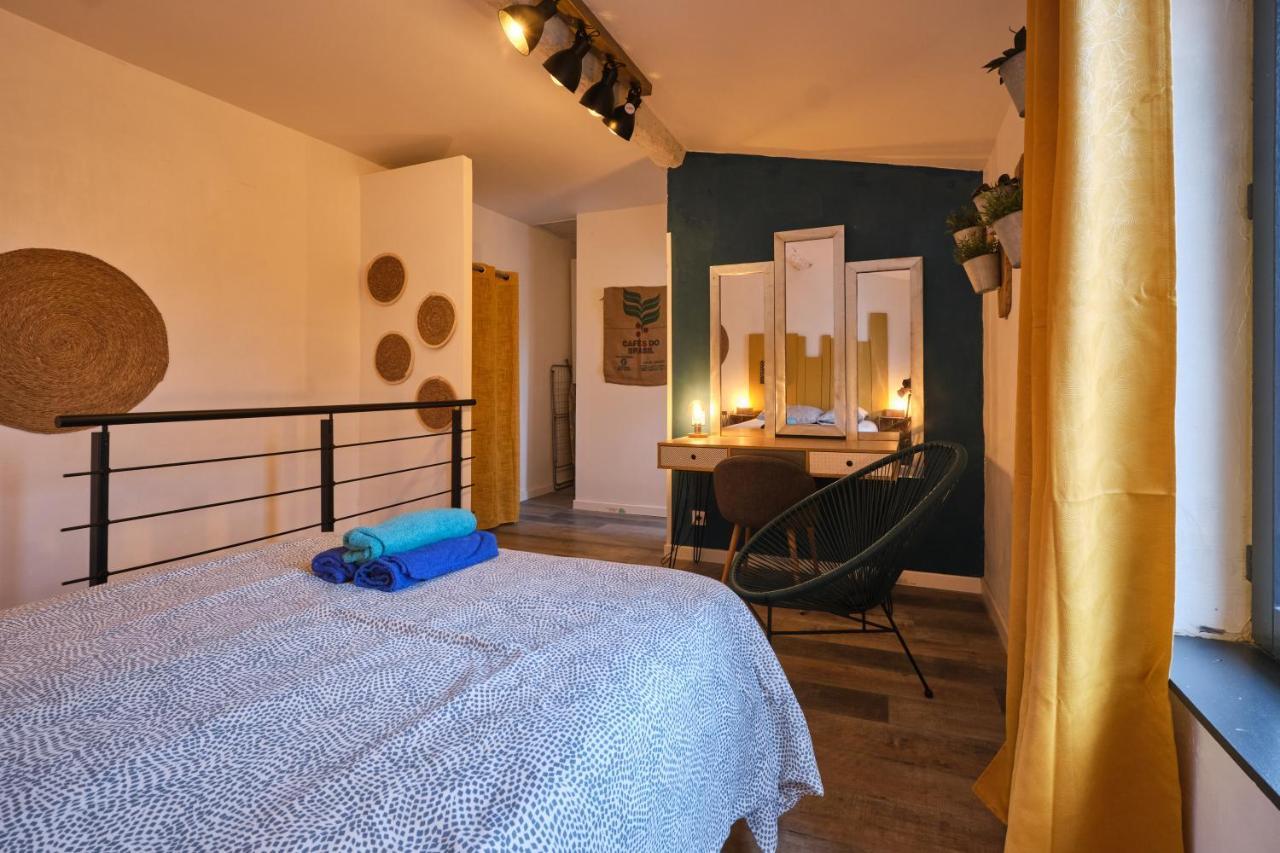 Melina - jacuzzi - maison avec cour climatisée proche cité médiéval Carcasona Exterior foto