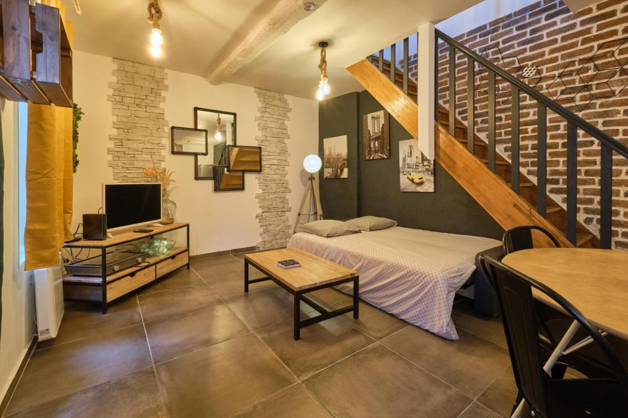 Melina - jacuzzi - maison avec cour climatisée proche cité médiéval Carcasona Exterior foto