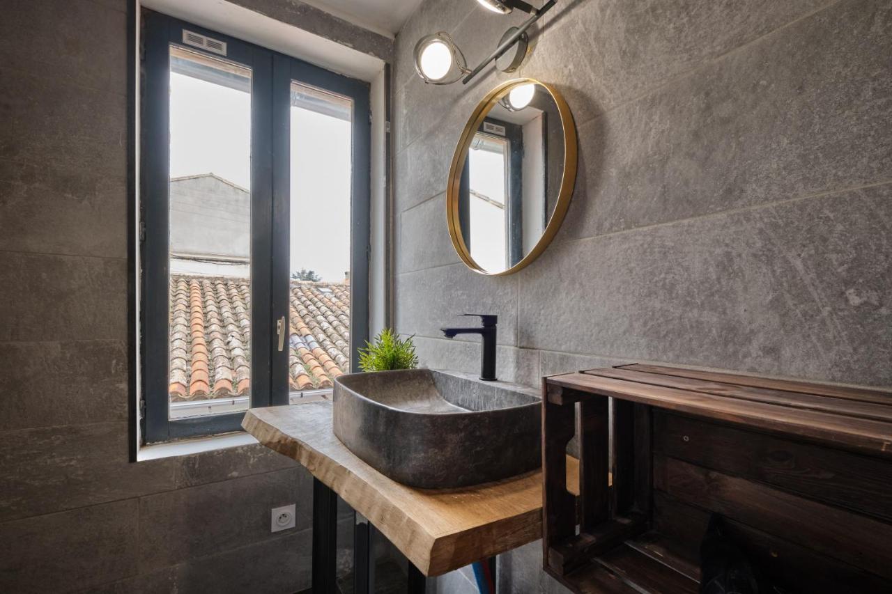 Melina - jacuzzi - maison avec cour climatisée proche cité médiéval Carcasona Exterior foto